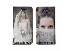 Etui RECTO VERSO pour Samsung Galaxy M20