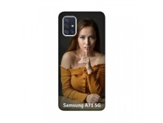 Coque souple en gel à personnaliser Samsung Galaxy A71 5g