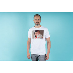 T-shirt personnalisé Recto-Verso Homme taille XL