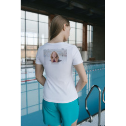 T-shirt personnalisé Recto-Verso Femme taille XL