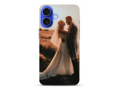 iPhone 16 coque souple en silicone à personnaliser