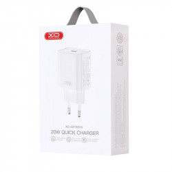 Chargeur mural XO CE15 PD 20W USB-C Blanc – Recharge rapide et universelle