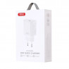 Chargeur mural XO CE15 PD 20W USB-C Blanc – Recharge rapide et universelle