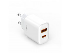 Chargeur mural XO CE12 20W USB-C & USB-A