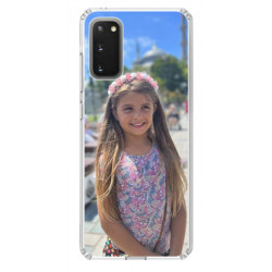 Coque souple en gel à personnaliser Samsung Galaxy S20 +