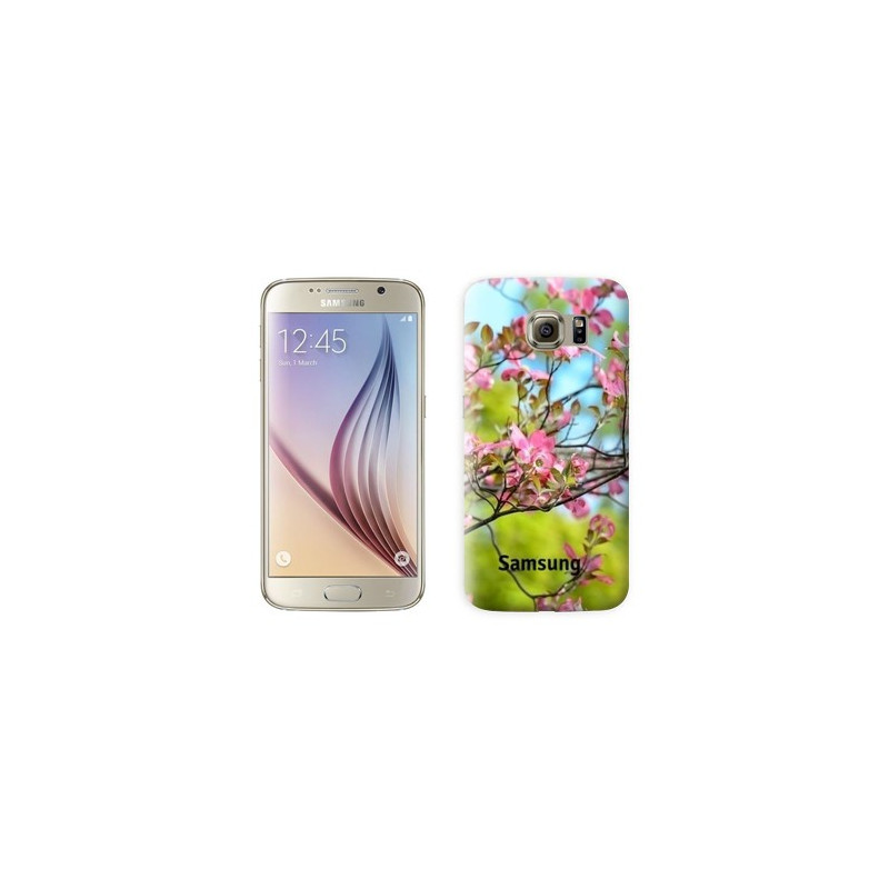 Coques souples PERSONNALISEES  Gel silicone pour Samsung Galaxy  S6 Edge PLUS
