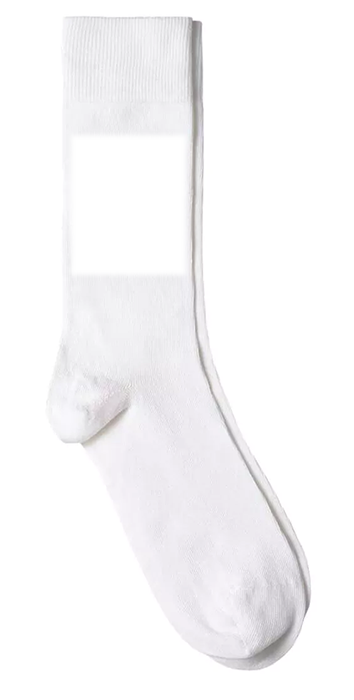 Paire de chaussettes personnalisées Taille : S - 36/38